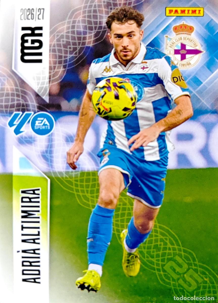 Cromos de f&uacute;tbol: 130 Adria Altimira - Deportivo de la Coru&ntilde;a - PANINI Megacracks MGK 2026 2027 26 27