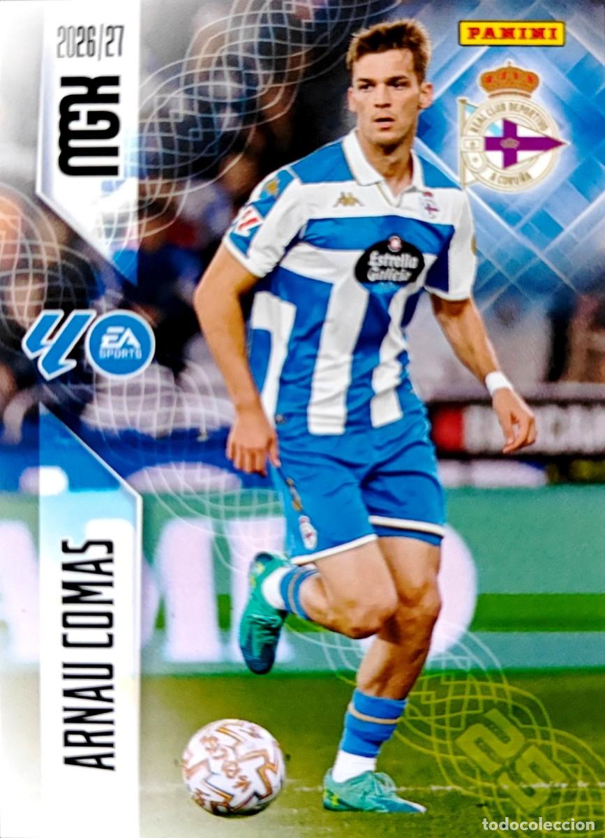Cromos de f&uacute;tbol: 134 Arnau Comas - Deportivo de la Coru&ntilde;a - PANINI Megacracks MGK 2026 2027 26 27