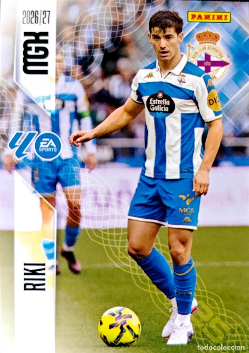 Cromos de Futebol: 137 Riki - Deportivo de la Coru&ntilde;a - PANINI Megacracks MGK 2026 2027 26 27