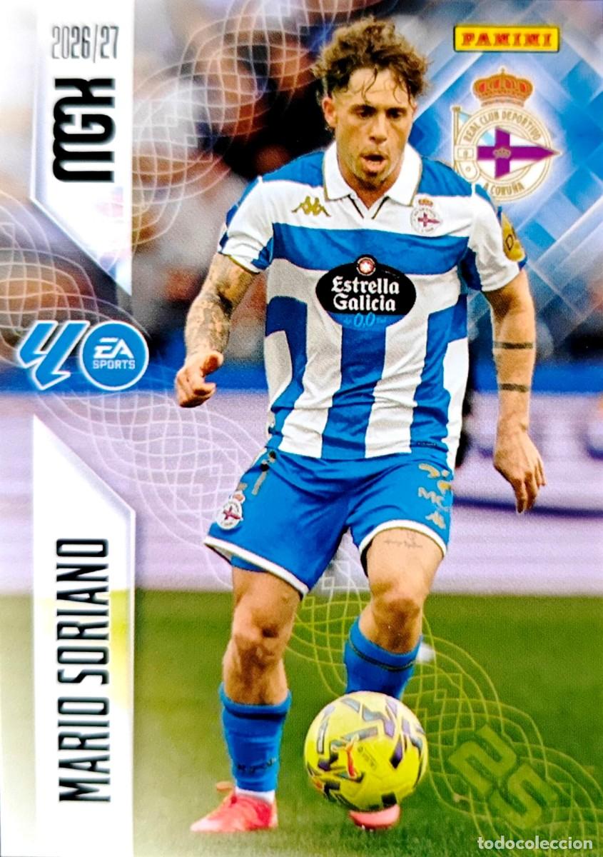Cromos de Futebol: 138 Mario Soriano - Deportivo de la Coru&ntilde;a - PANINI Megacracks MGK 2026 2027 26 27