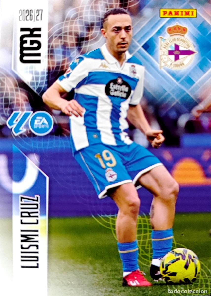 Cromos de f&uacute;tbol: 140 Luismi Cruz - Deportivo de la Coru&ntilde;a - PANINI Megacracks MGK 2026 2027 26 27