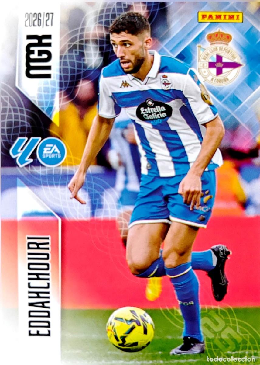 Cromos de f&uacute;tbol: 143 Zakaria Eddahchouri - Deportivo de la Coru&ntilde;a - PANINI Megacracks MGK 2026 2027 26 27