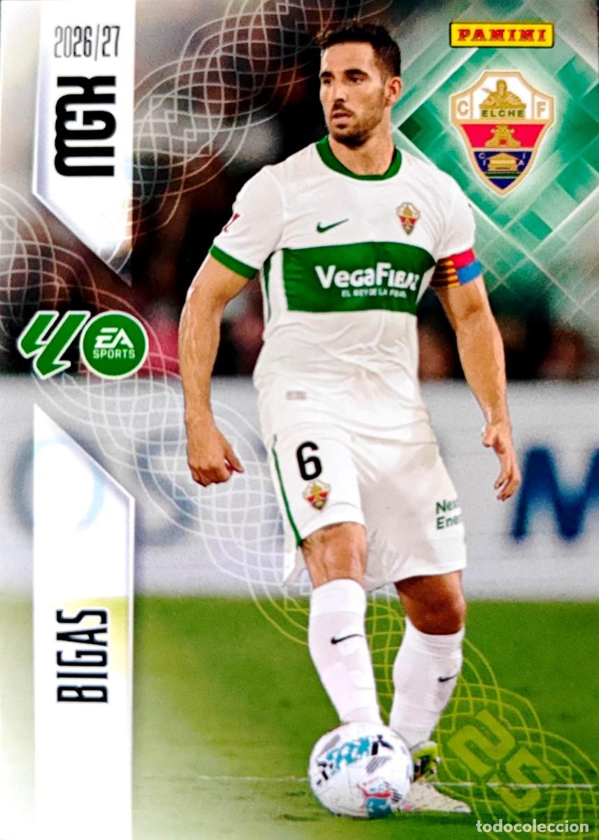 Cromos de f&uacute;tbol: 150 Pedro Bigas - Elche CF - PANINI Megacracks MGK 2026 2027 26 27