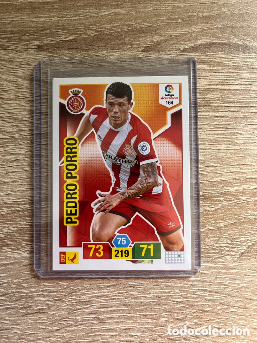 Cromos de f&uacute;tbol: PEDRO PORRO ROOKIE ADRENALYN 2018 2019 18 19 ADRENALYN GIRONA