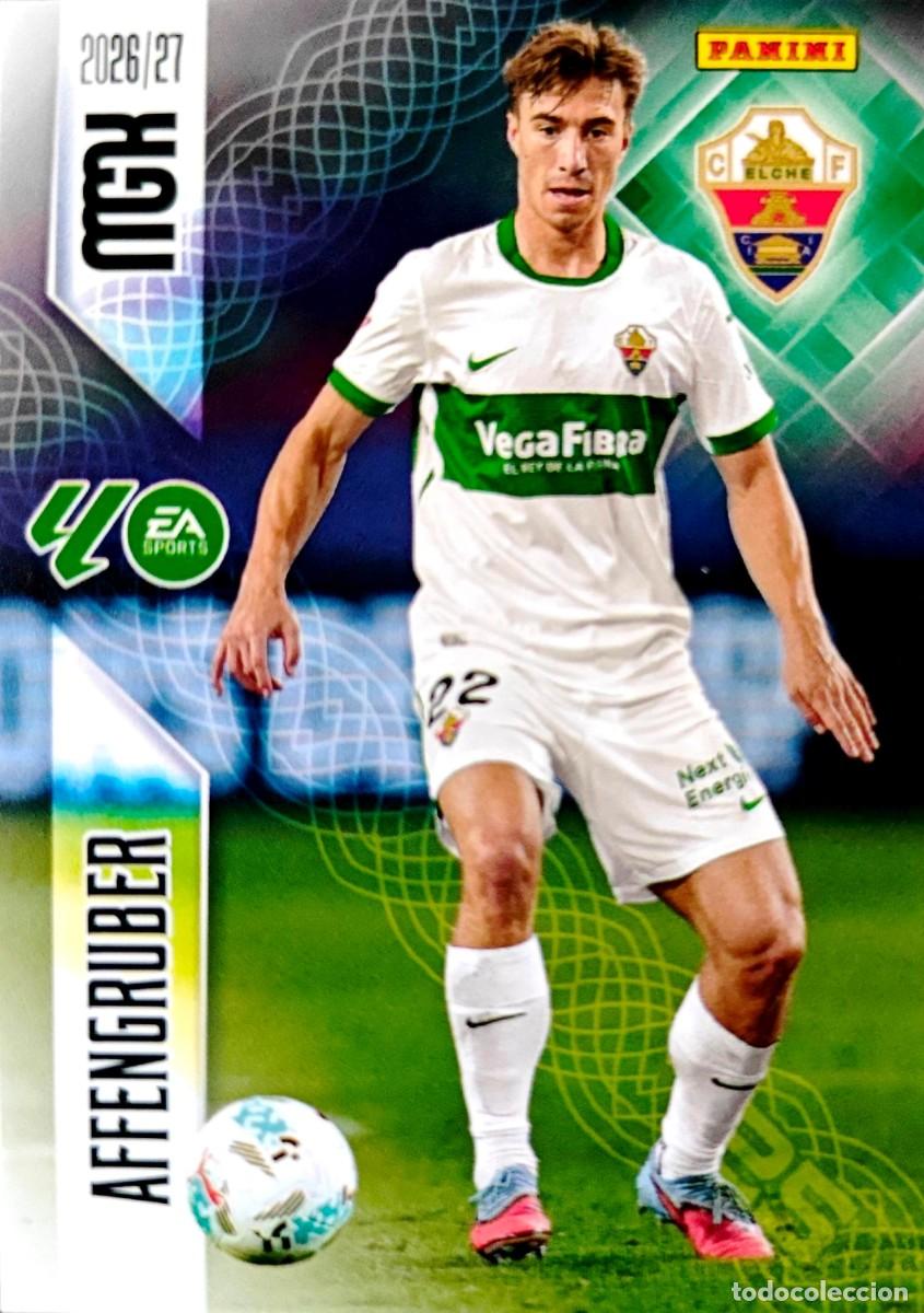 Cromos de f&uacute;tbol: 151 David Affengruber - Elche CF - PANINI Megacracks MGK 2026 2027 26 27