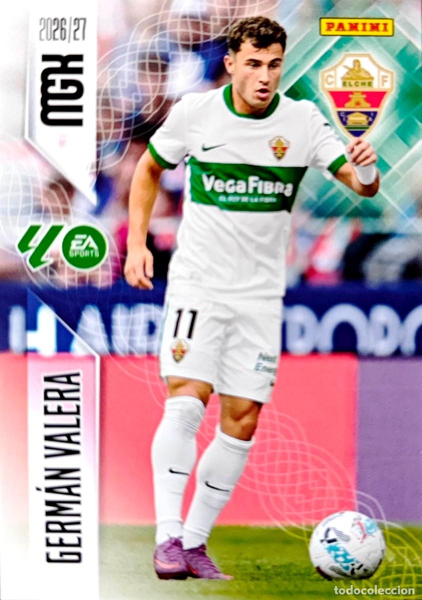 Cromos de f&uacute;tbol: 153 German Valera - Elche CF - PANINI Megacracks MGK 2026 2027 26 27