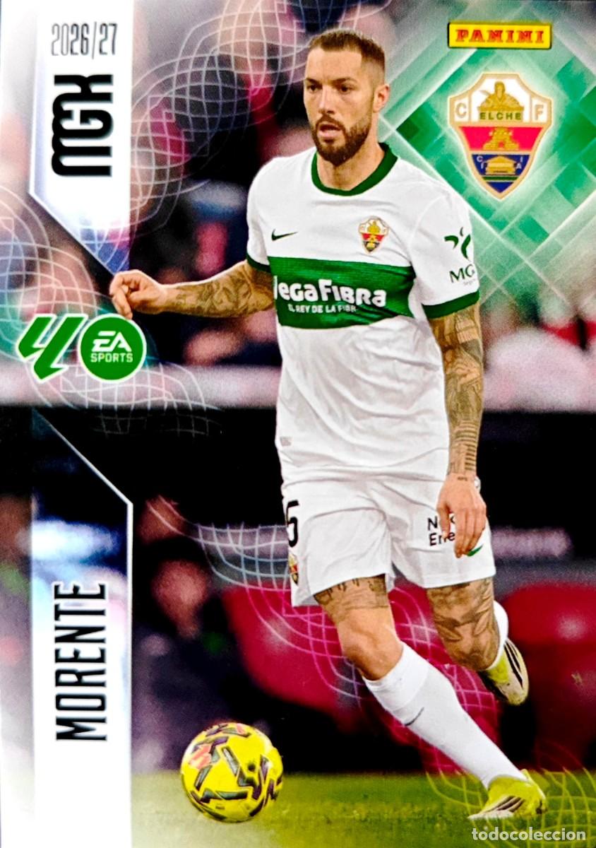 Cromos de Futebol: 158 Jose Antonio Morente - Elche CF - PANINI Megacracks MGK 2026 2027 26 27