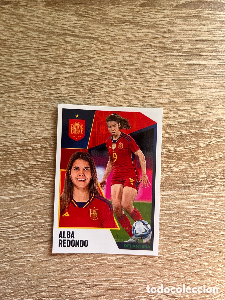 Figurine di Calcio: 63 ALBA REDONDO SELECCI&Oacute;N ESPA&Ntilde;OLA VAMOS ESPA&Ntilde;A CARREFOUR EUROCOPA 2024 PANINI MASCULINO FEMENINO