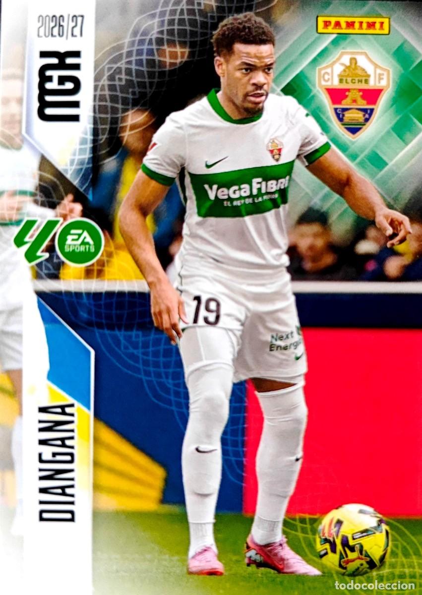 Football Stickers: 160 Grady Diangana - Elche CF - PANINI Megacracks MGK 2026 2027 26 27