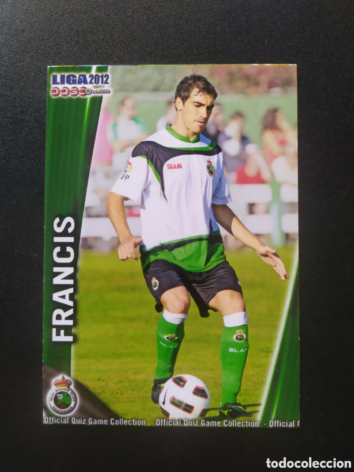 Cromos de f&uacute;tbol: Mundicromo fichas Liga 2011 2012 11 12 Francis n&deg; 304 Racing Santander