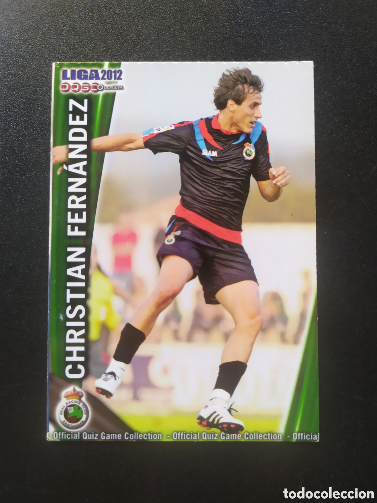 Cartes &agrave; collectionner de Football: Mundicromo fichas Liga 2011 2012 11 12 Christian Fern&aacute;ndez n &deg; 308 Racing Santander