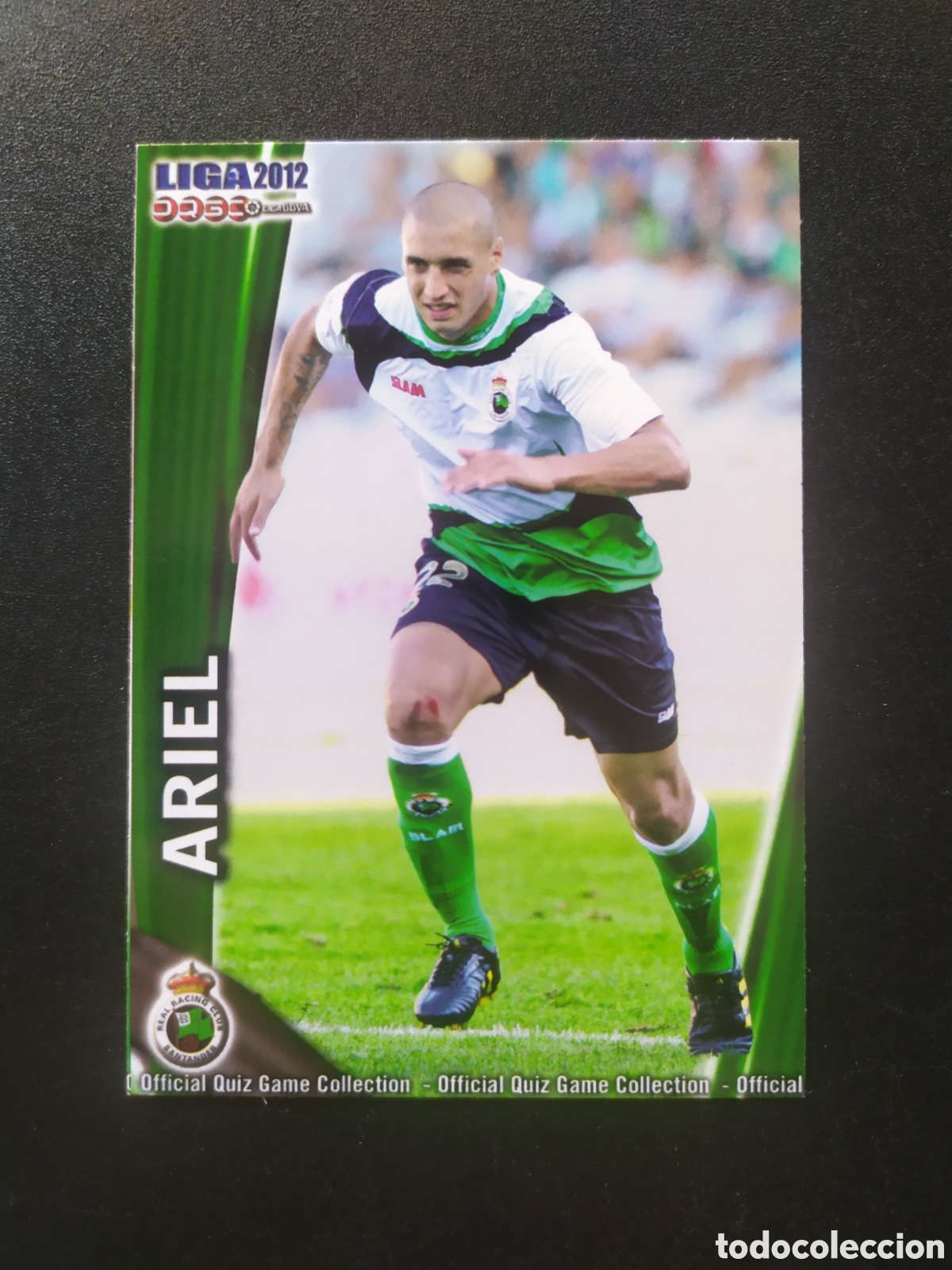 Cromos de Futebol: Mundicromo fichas Liga 2011 2012 11 12 Ariel n &deg; 317 Racing Santander