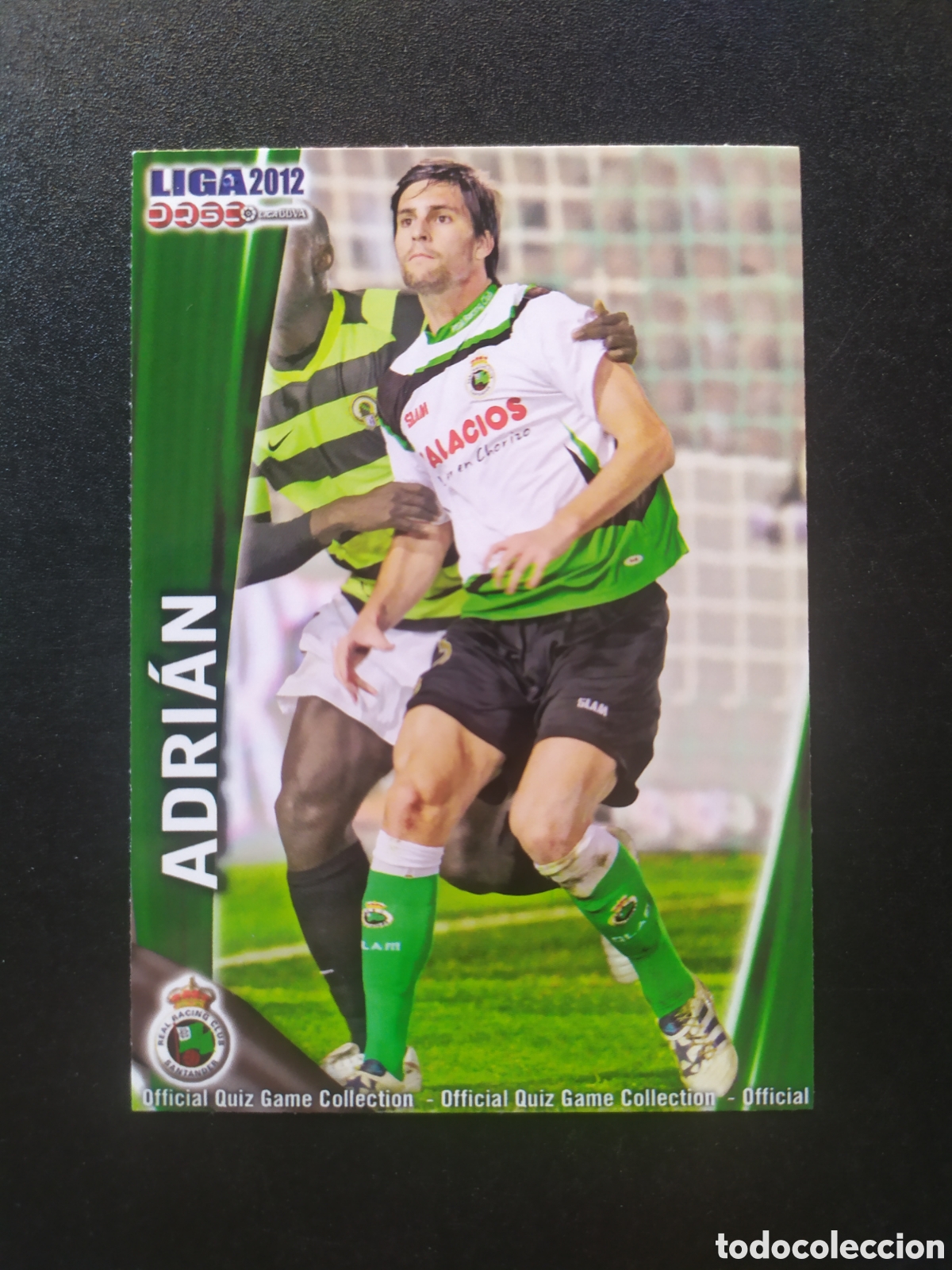 Figurine di Calcio: Mundicromo fichas Liga 2011 2012 11 12 Adri&aacute;n n &deg; 311 Racing Santander