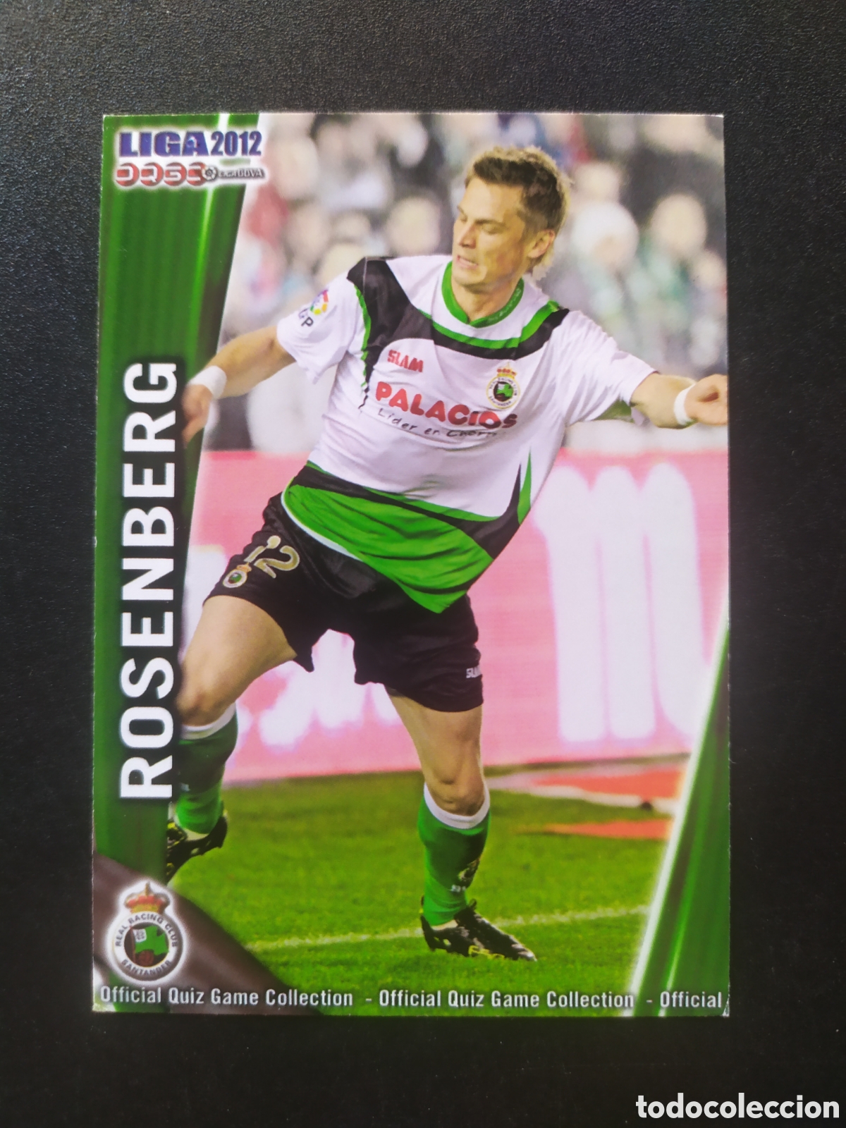 Fu&szlig;ball-Sticker: Mundicromo fichas Liga 2011 2012 11 12 Rosenberg n &deg; 318 Racing Santander