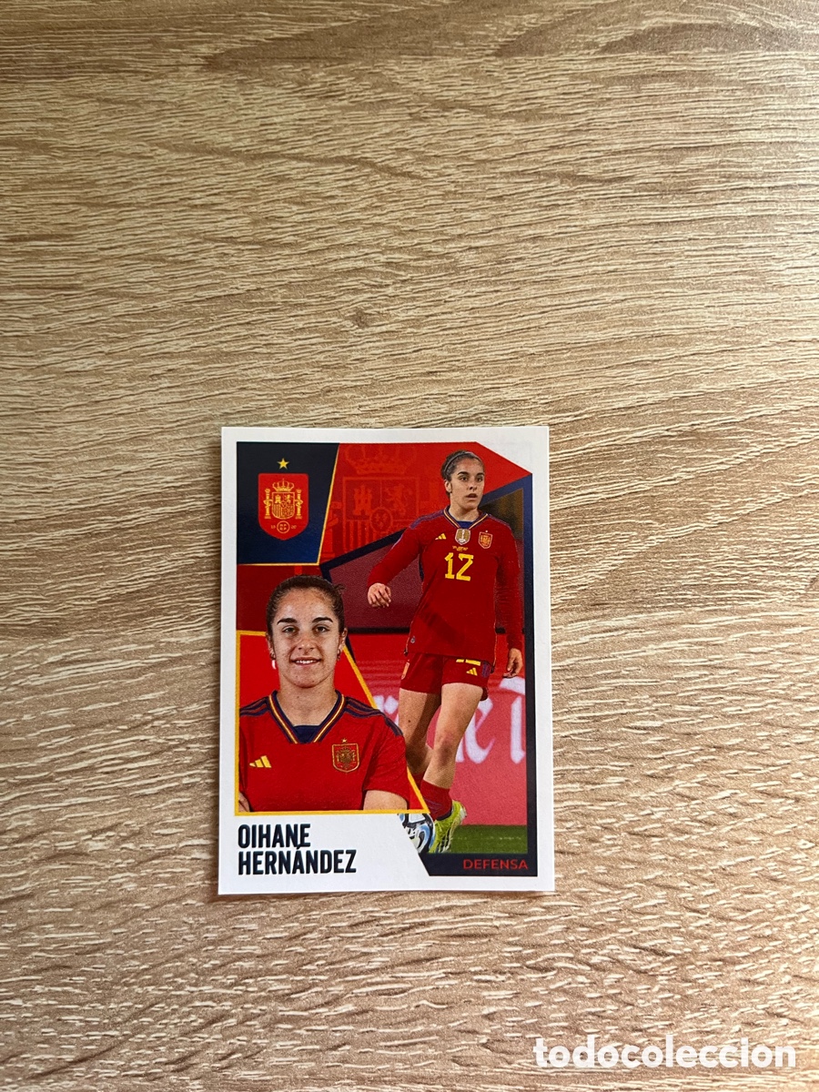 Football Stickers: OIHANE HERN&Aacute;NDEZ SELECCI&Oacute;N ESPA&Ntilde;OLA VAMOS ESPA&Ntilde;A CARREFOUR EUROCOPA 2024 PANINI MASCULINO FEMENINO