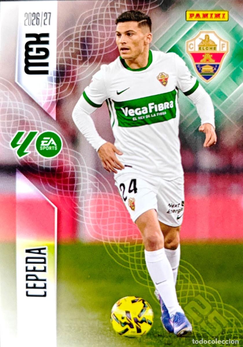 Football Stickers: 162 Lucas Cepeda - Elche CF - PANINI Megacracks MGK 2026 2027 26 27