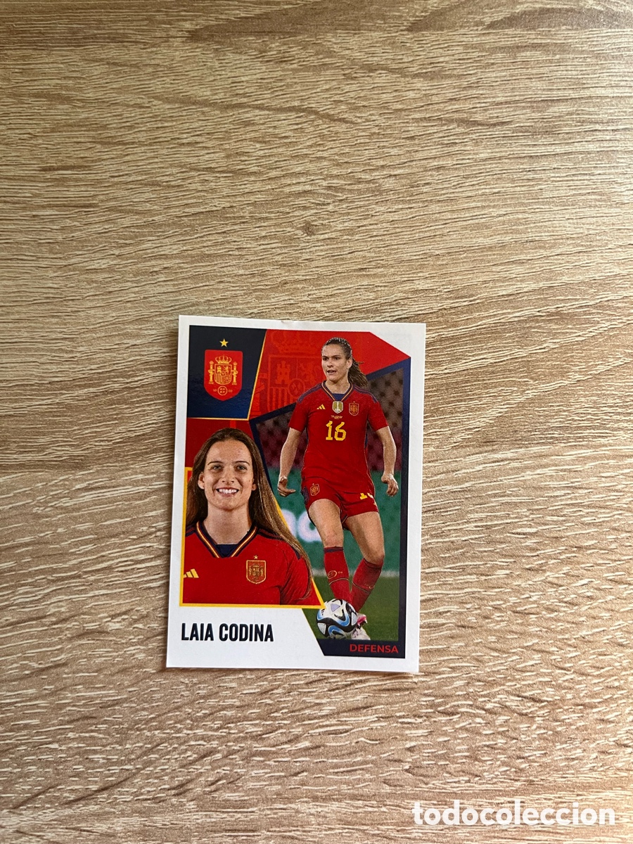 Football Stickers: LAIA CODINA SELECCI&Oacute;N ESPA&Ntilde;OLA VAMOS ESPA&Ntilde;A CARREFOUR EUROCOPA 2024 PANINI MASCULINO FEMENINO