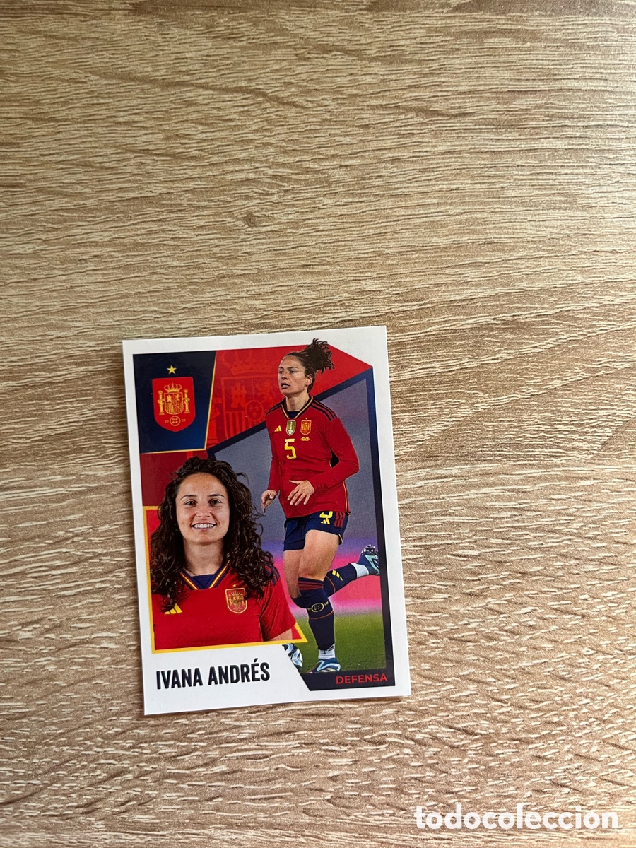 Cromos de Futebol: IVANA ANDR&Eacute;S SELECCI&Oacute;N ESPA&Ntilde;OLA VAMOS ESPA&Ntilde;A CARREFOUR EUROCOPA 2024 PANINI MASCULINO FEMENINO