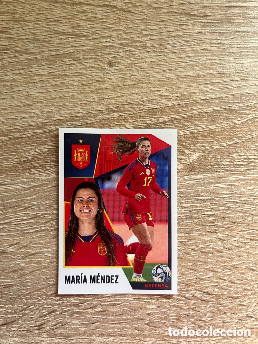 Cromos de Futebol: 47 MAR&Iacute;A M&Eacute;NDEZ SELECCI&Oacute;N ESPA&Ntilde;OLA VAMOS ESPA&Ntilde;A CARREFOUR EUROCOPA 2024 PANINI MASCULINO FEMENINO