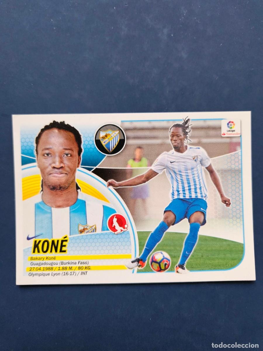 Cromos de f&uacute;tbol: N&ordm; 6 KONE MALAGA LOGO NUEVO LIGA ESTE 16 17 2016 2017 SIN PEGAR NUNCA PEGADO