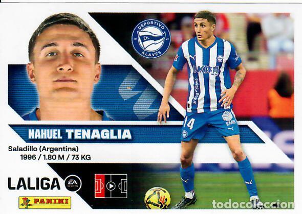 Cromos de f&uacute;tbol: CROMO PANINI LIGA ESTE 26 27 - N&ordm; 7 - TENAGLIA - ALAV&Eacute;S