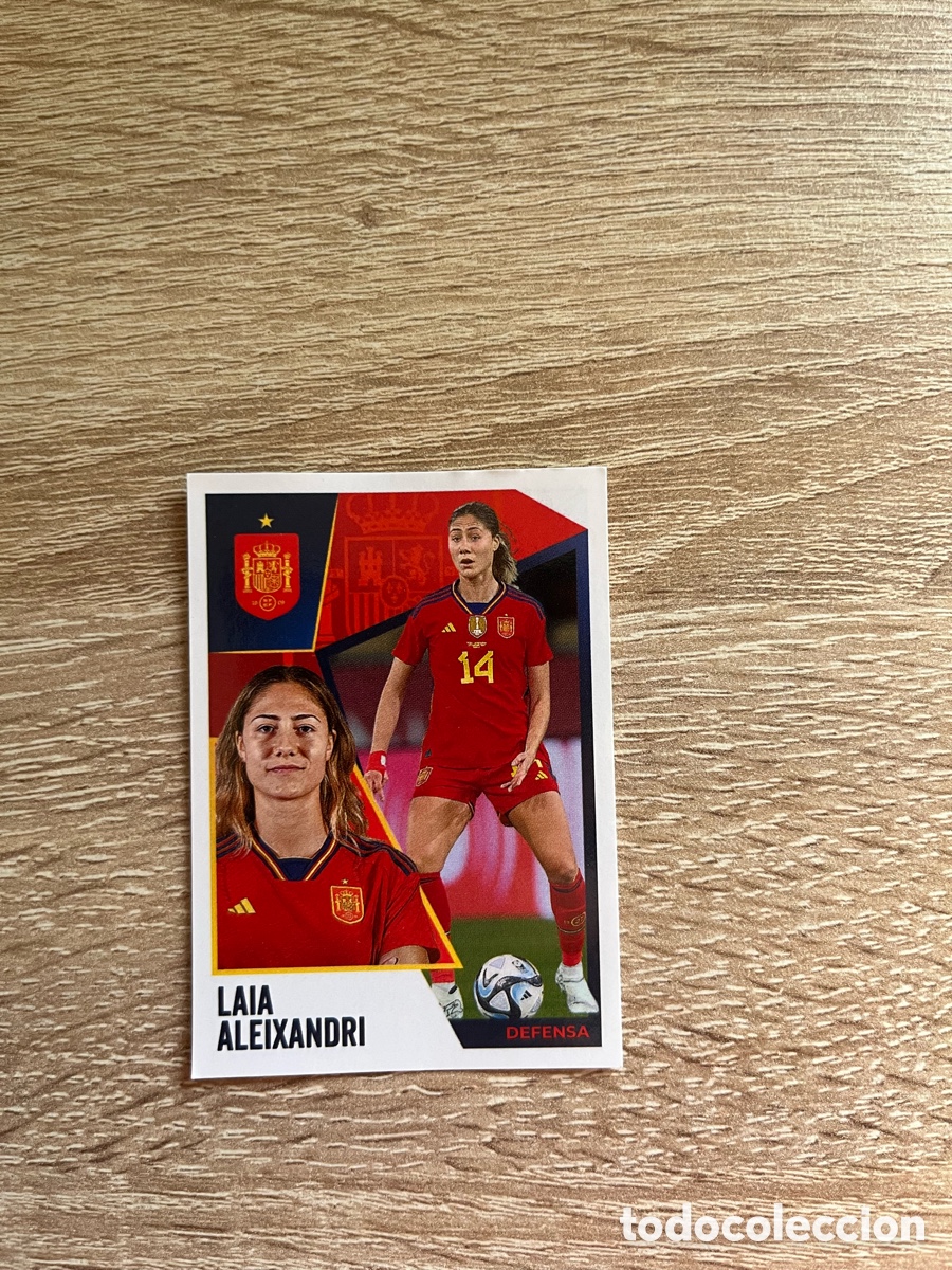 Cromos de f&uacute;tbol: 48 LAIA ALEIXANDRI SELECCI&Oacute;N ESPA&Ntilde;OLA VAMOS ESPA&Ntilde;A CARREFOUR EUROCOPA 2024 PANINI MASCULINO FEMENINO