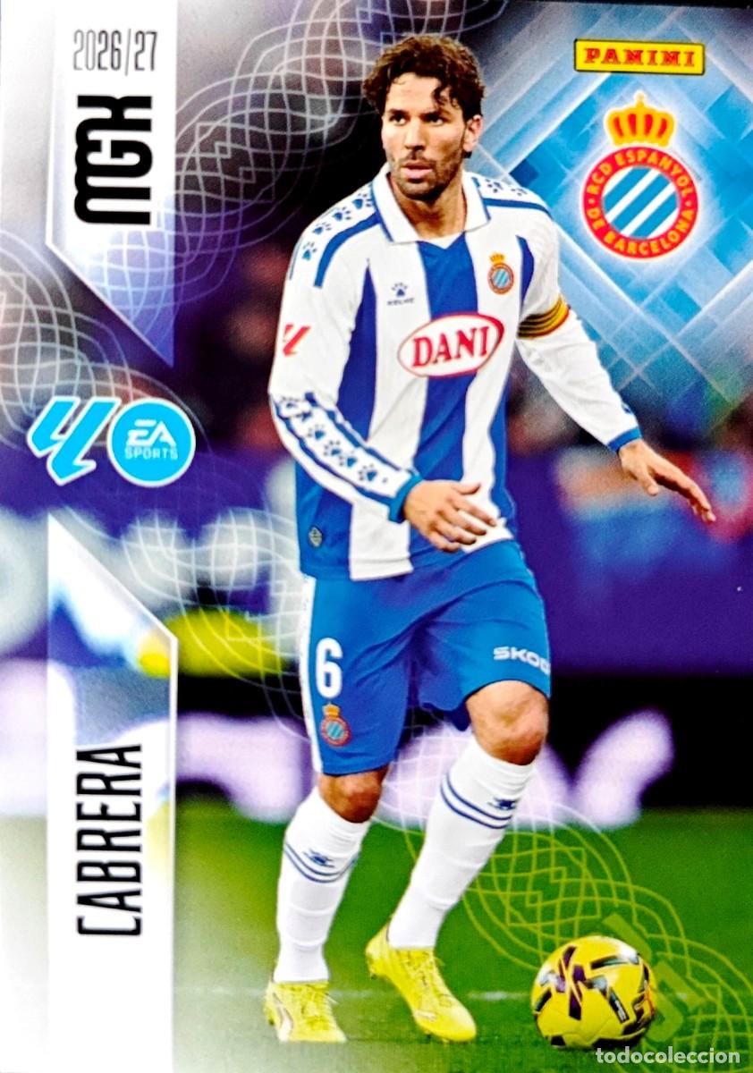 Cromos de f&uacute;tbol: 169 Leandro Cabrera - RCD Espanyol - PANINI Megacracks MGK 2026 2027 26 27