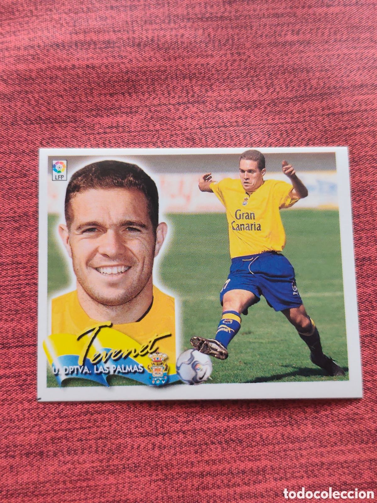 Cromos de f&uacute;tbol: BAJA TEVENET LAS PALMAS EDICIONES ESTE 2000 2001