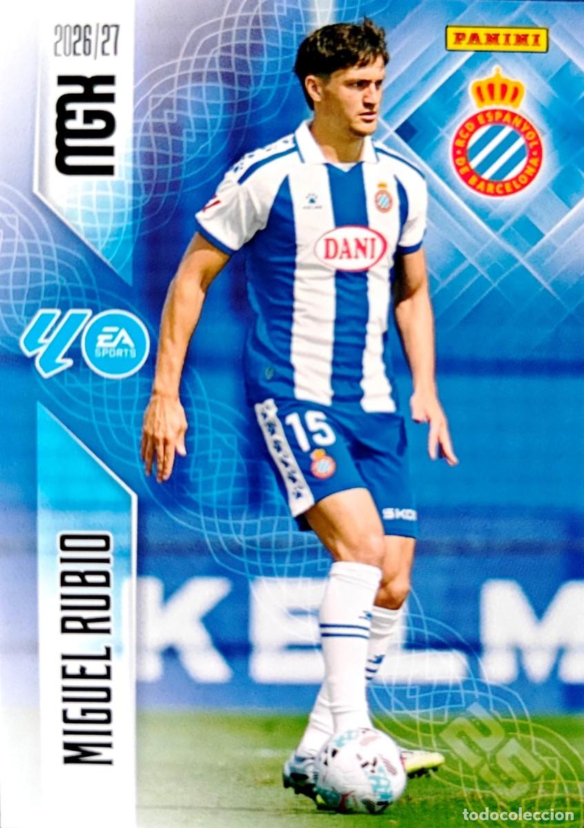 Cromos de f&uacute;tbol: 170 Miguel Rubio - RCD Espanyol - PANINI Megacracks MGK 2026 2027 26 27