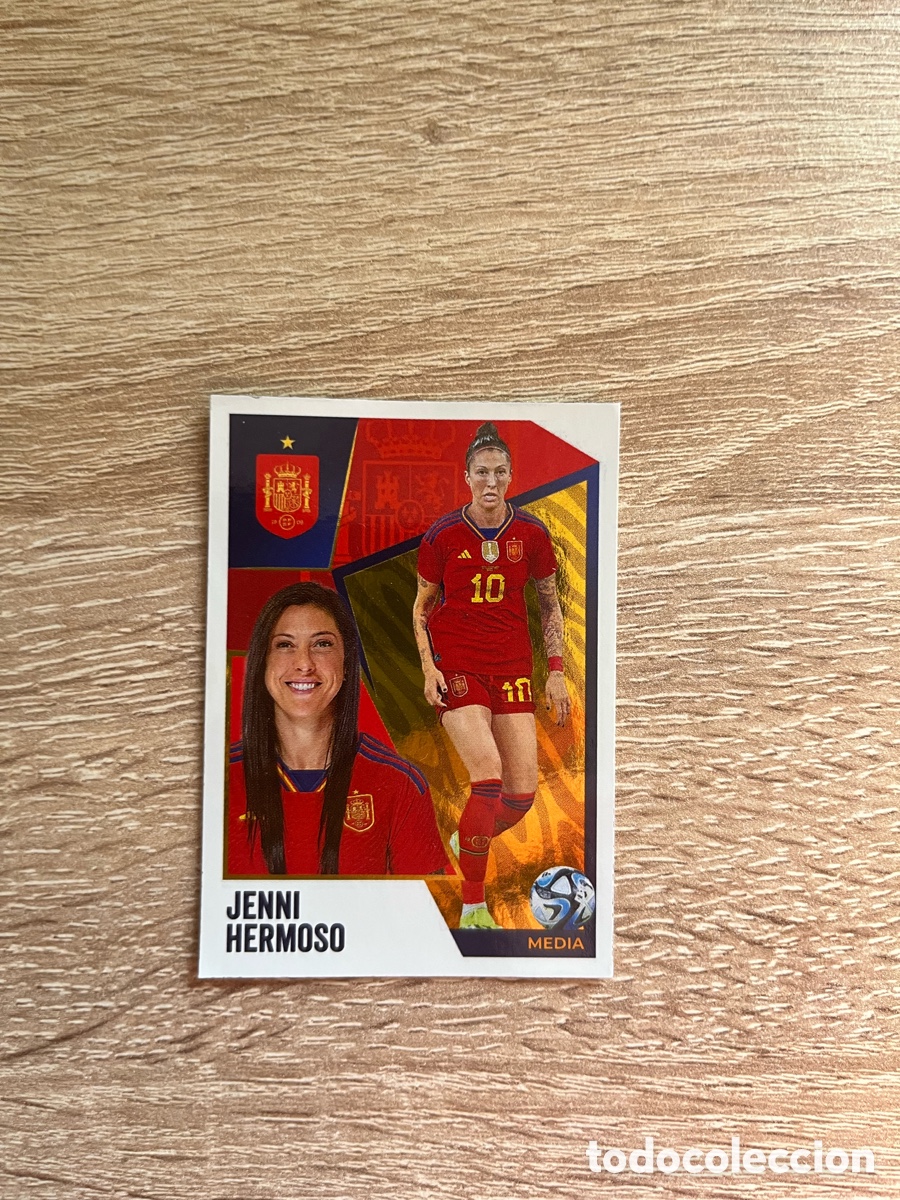 Figurine di Calcio: 56 JENNI HERMOSO SELECCI&Oacute;N ESPA&Ntilde;OLA VAMOS ESPA&Ntilde;A CARREFOUR EUROCOPA 2024 PANINI MASCULINO FEMENINO