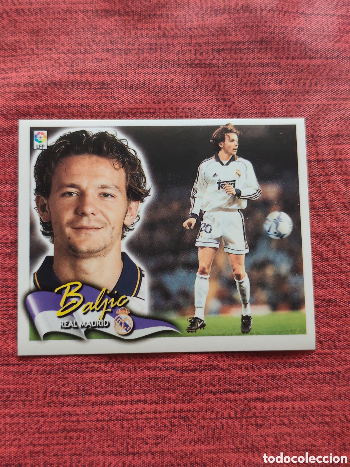Figurine di Calcio: BAJA BALJIC REAL MADRID EDICIONES ESTE 2000 2001