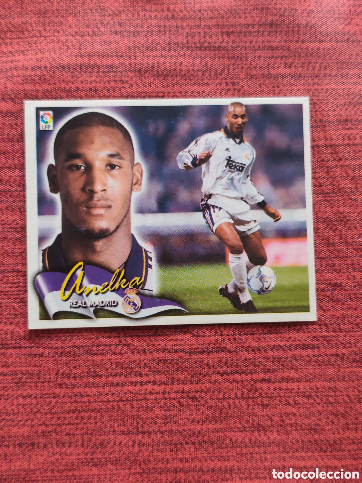 Figurine di Calcio: BAJA ANELKA REAL MADRID EDICIONES ESTE 2000 2001