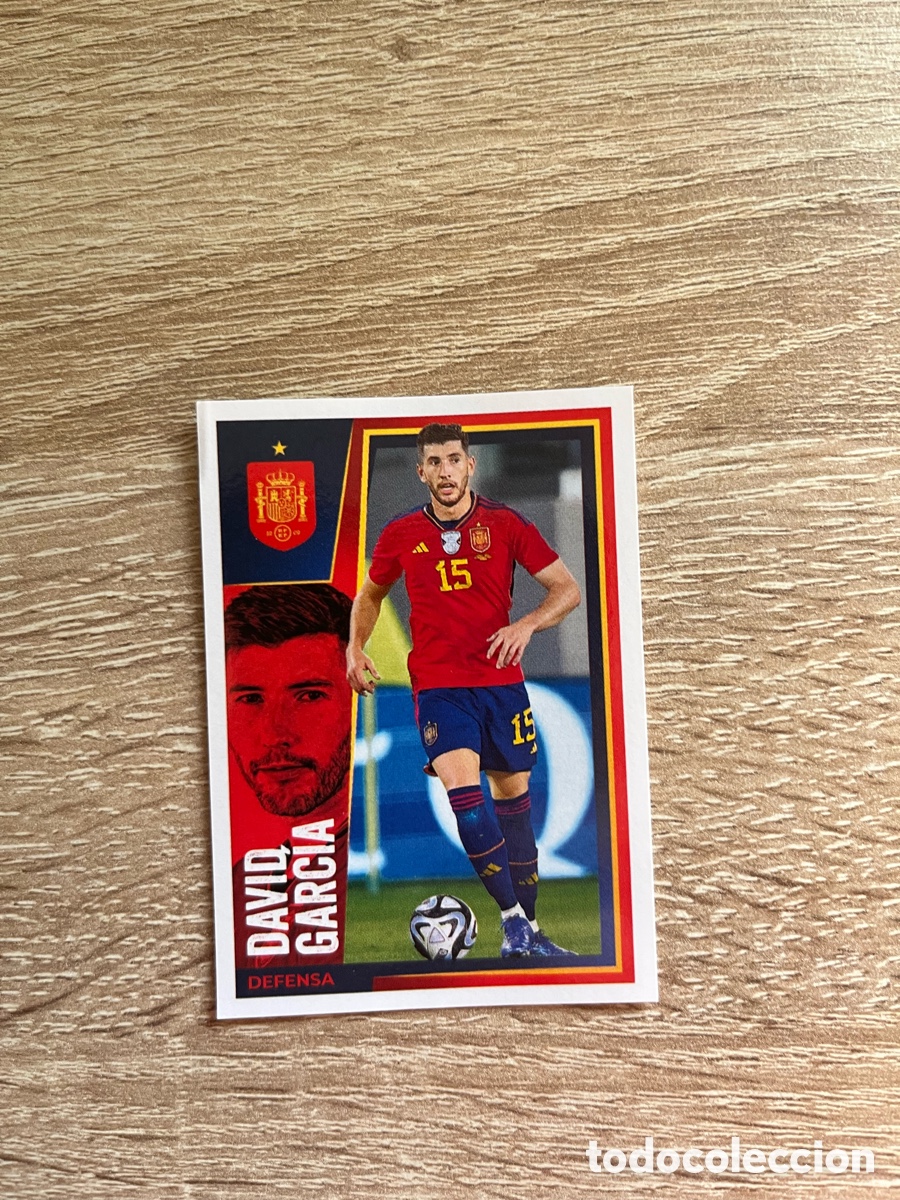 Figurine di Calcio: 14 DAVID GARC&Iacute;A SELECCI&Oacute;N ESPA&Ntilde;OLA VAMOS ESPA&Ntilde;A CARREFOUR EUROCOPA 2024 PANINI MASCULINO FEMENINO