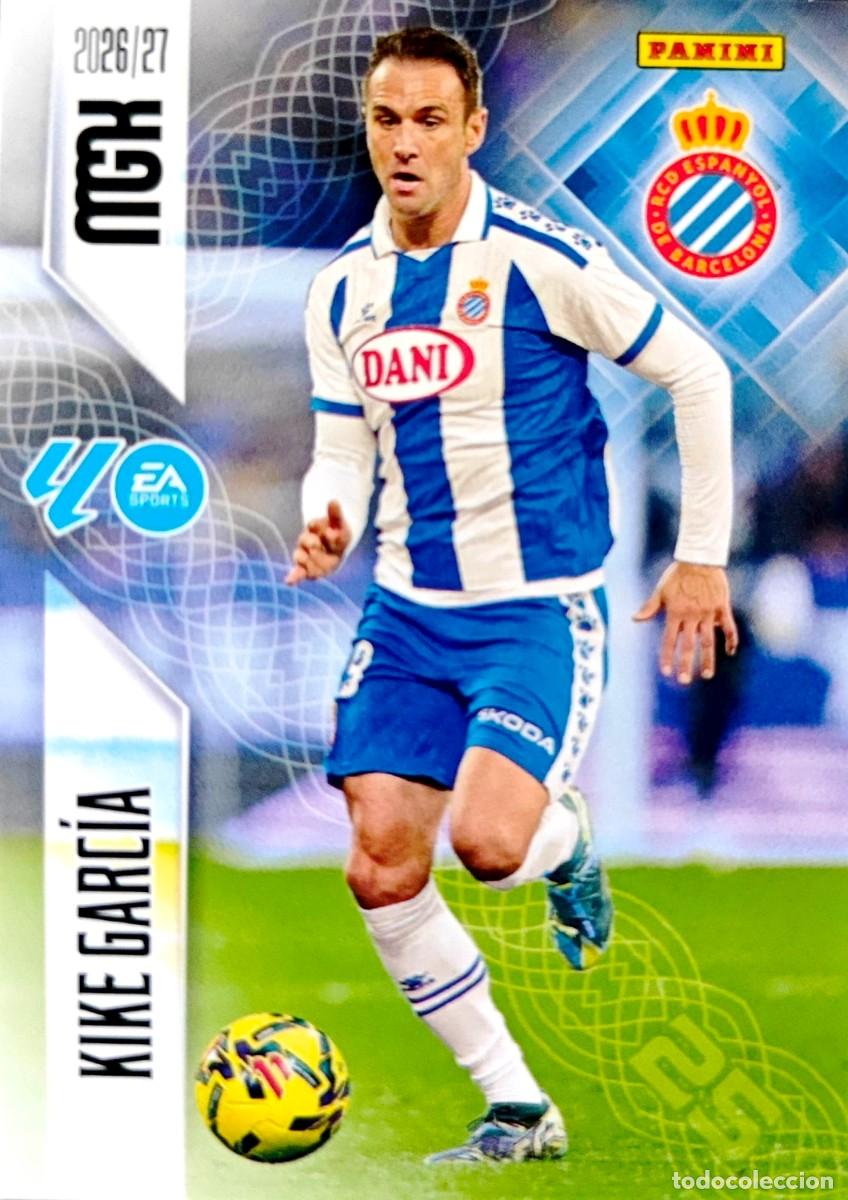 Figurine di Calcio: 179 Kike Garcia - RCD Espanyol - PANINI Megacracks MGK 2026 2027 26 27