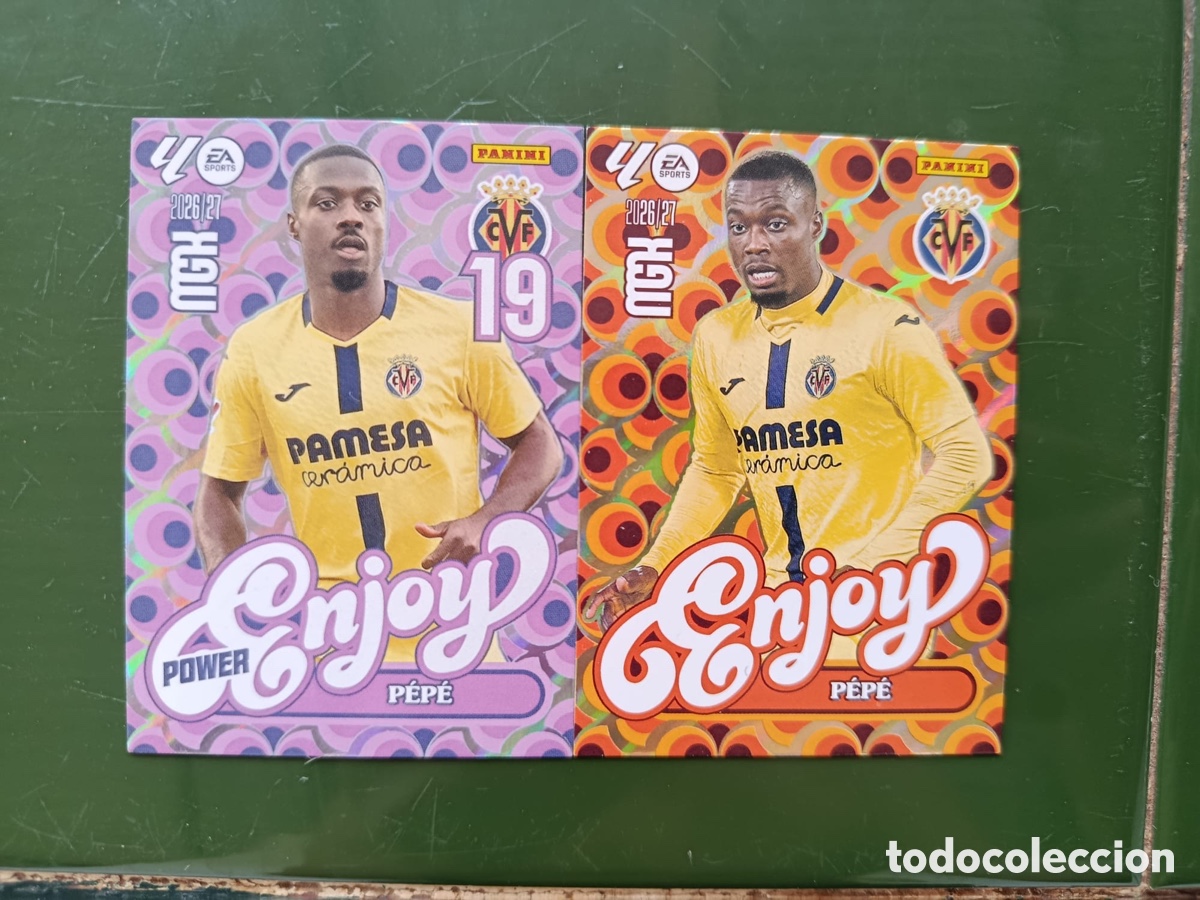Cromos de f&uacute;tbol: Nicol&aacute;s Pepe. n386. Megacracks 2026/27