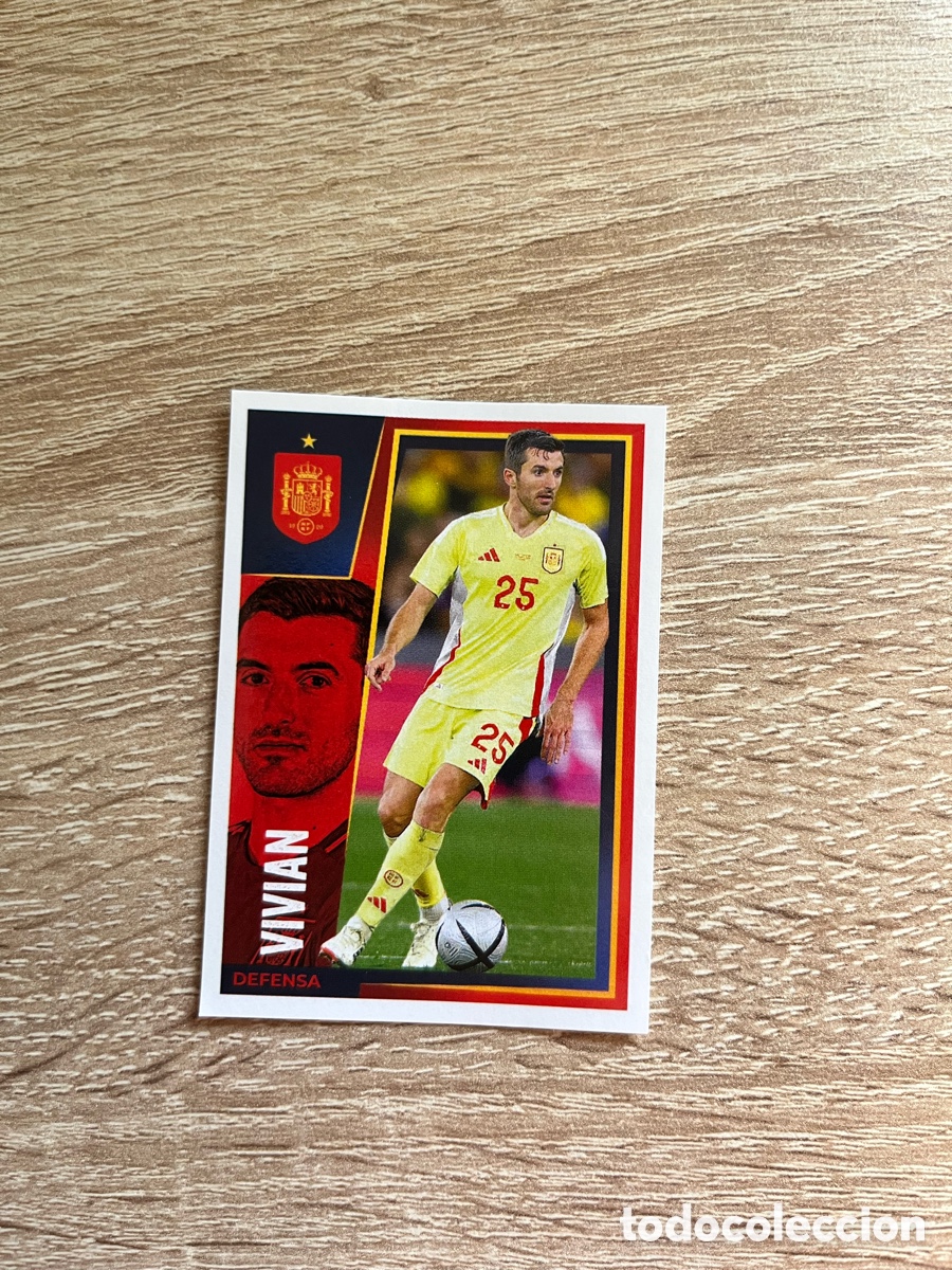 Cromos de f&uacute;tbol: 15 VIVIAN SELECCI&Oacute;N ESPA&Ntilde;OLA VAMOS ESPA&Ntilde;A CARREFOUR EUROCOPA 2024 PANINI MASCULINO FEMENINO