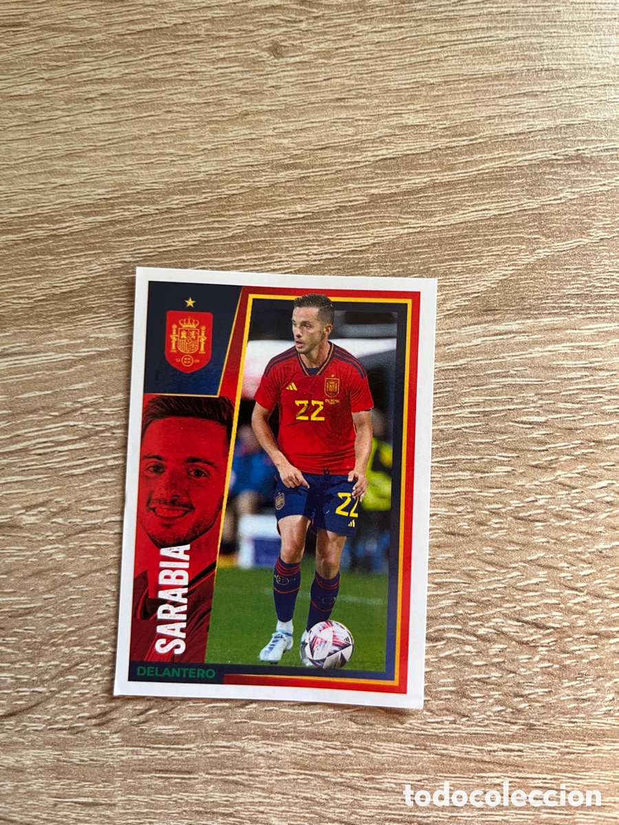 Fu&szlig;ball-Sticker: 33 SARABIA SELECCI&Oacute;N ESPA&Ntilde;OLA VAMOS ESPA&Ntilde;A CARREFOUR EUROCOPA 2024 PANINI MASCULINO FEMENINO