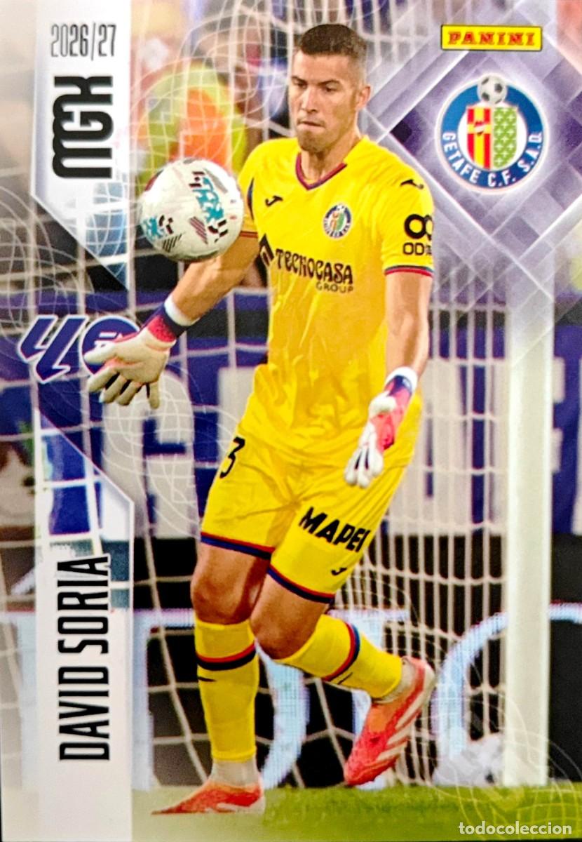 Fu&szlig;ball-Sticker: 182 David Soria - Getafe CF - PANINI Megacracks MGK 2026 2027 26 27