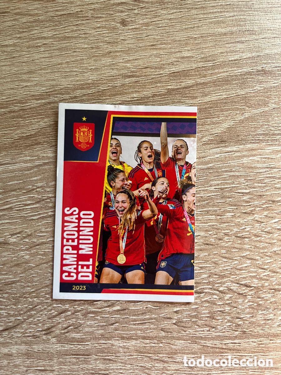 Fu&szlig;ball-Sticker: 3 SELECCI&Oacute;N ESPA&Ntilde;OLA VAMOS ESPA&Ntilde;A CARREFOUR EUROCOPA 2024 PANINI MASCULINO FEMENINO