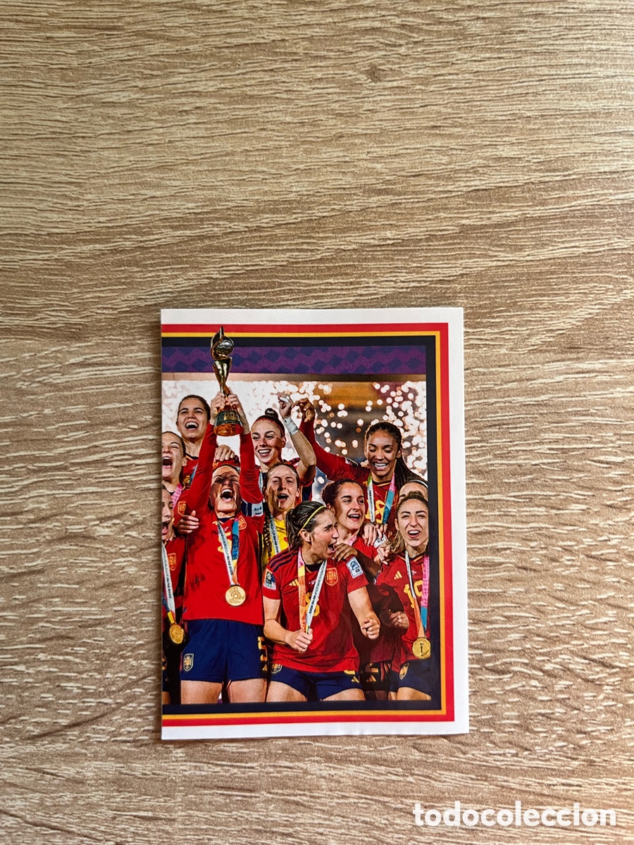 Cromos de f&uacute;tbol: 4 SELECCI&Oacute;N ESPA&Ntilde;OLA VAMOS ESPA&Ntilde;A CARREFOUR EUROCOPA 2024 PANINI MASCULINO FEMENINO