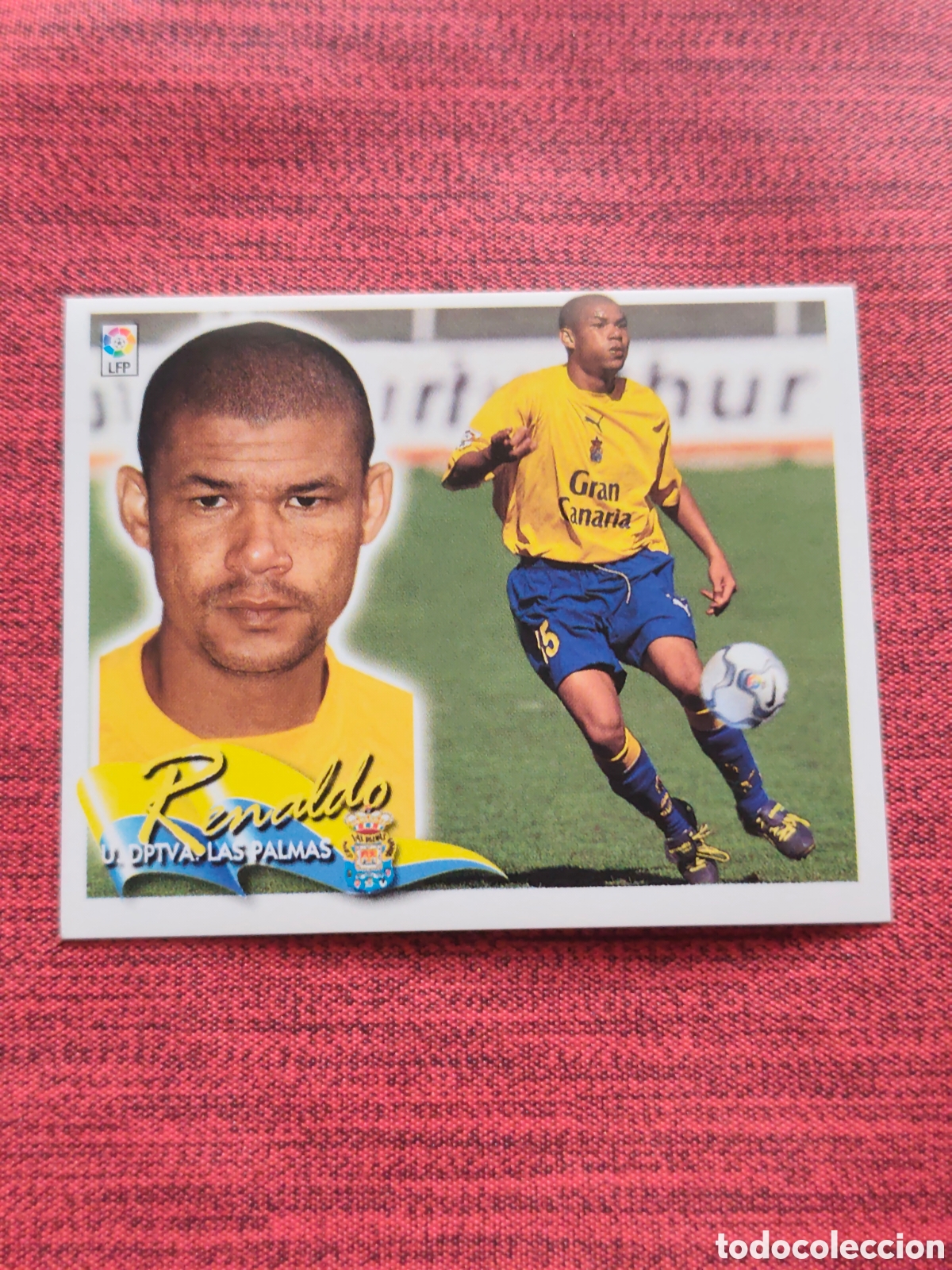 Cromos de f&uacute;tbol: BAJA RENALDO LAS PALMAS EDICIONES ESTE 2000 2001