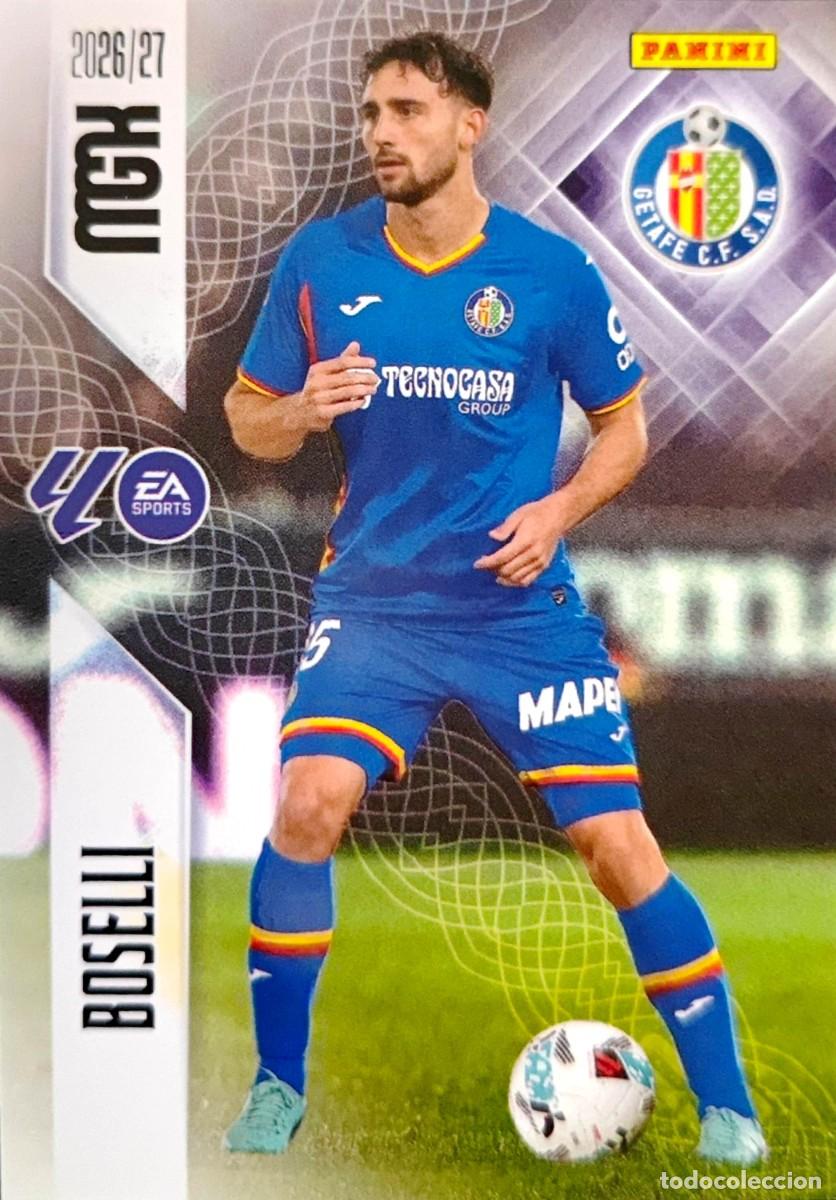 Cromos de f&uacute;tbol: 186 Juan Sebastian Boselli - Getafe CF - PANINI Megacracks MGK 2026 2027 26 27