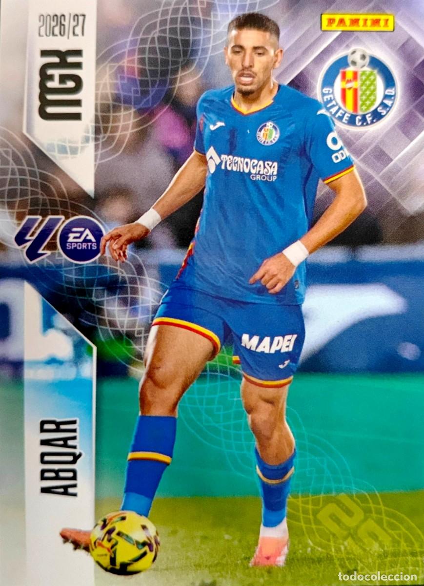 Cromos de f&uacute;tbol: 187 Abdelkabir Abqar - Getafe CF - PANINI Megacracks MGK 2026 2027 26 27