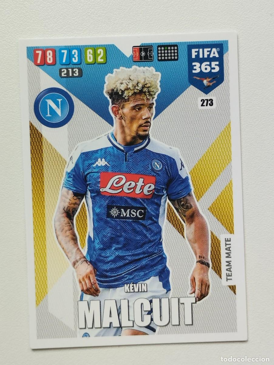 Cromos de f&uacute;tbol: CROMO CARD PANINI ADRENALYN FIFA 365 2019 2020 19 20 NAPOLI 273 MALCUIT