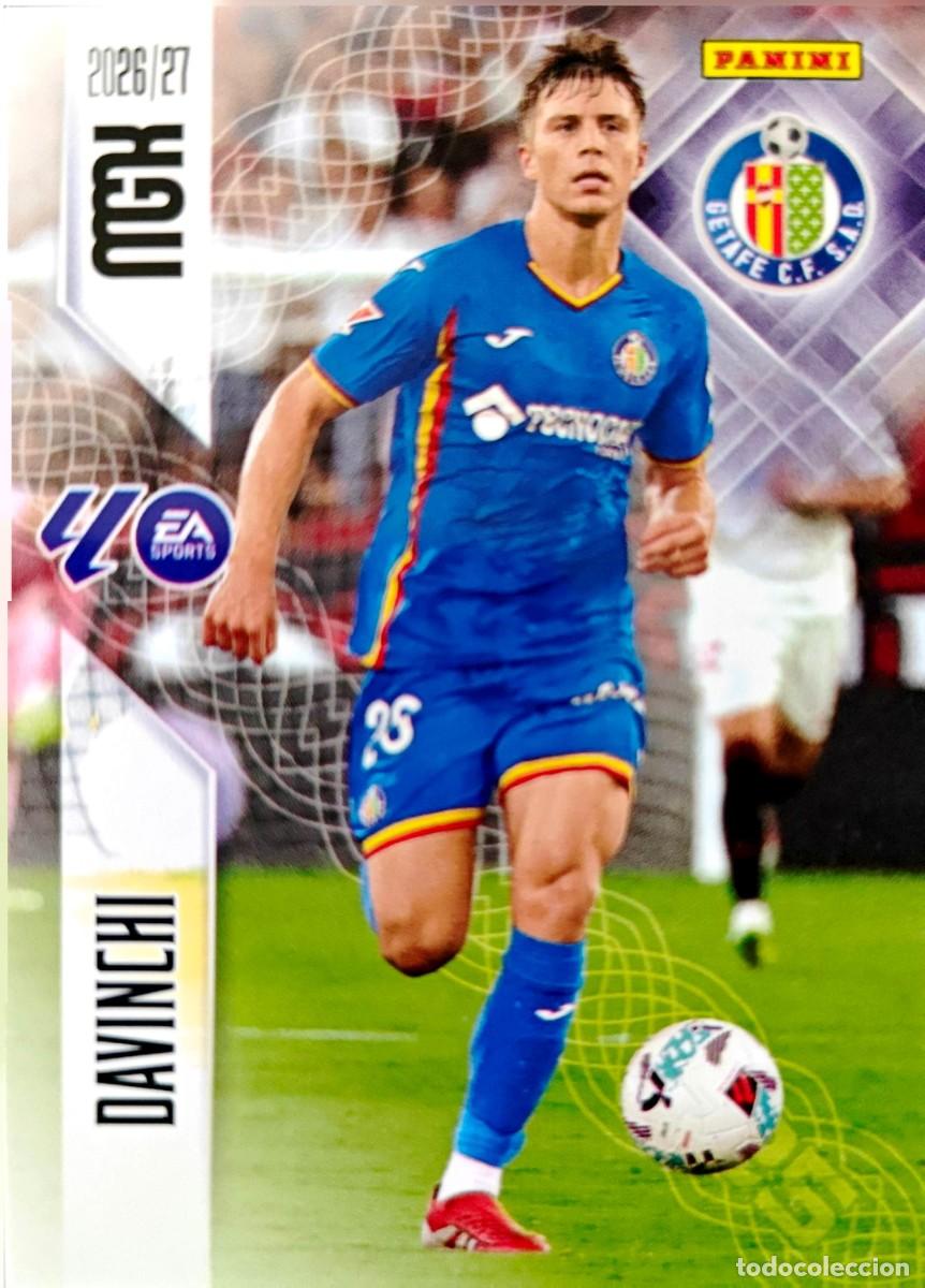 Cromos de f&uacute;tbol: 189 Davinchi - Getafe CF - PANINI Megacracks MGK 2026 2027 26 27