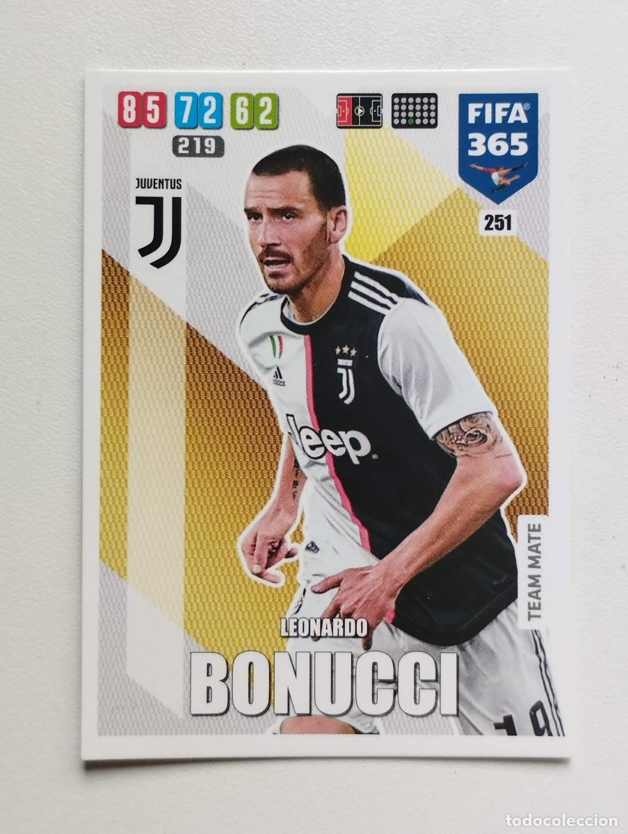 Cromos de f&uacute;tbol: CROMO CARD PANINI ADRENALYN FIFA 365 2019 2020 19 20 JUVENTUS 251 BONUCCI