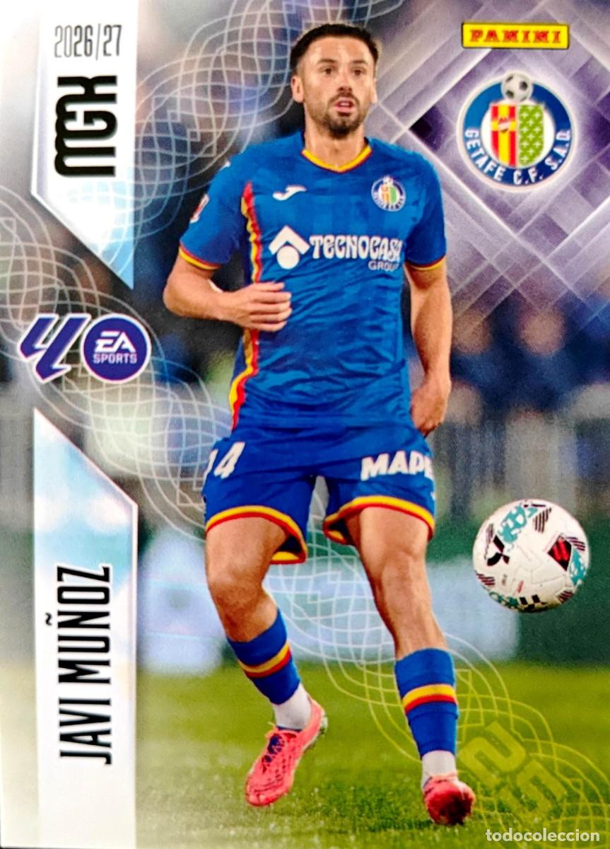 Cromos de f&uacute;tbol: 191 Javi Mu&ntilde;oz - Getafe CF - PANINI Megacracks MGK 2026 2027 26 27