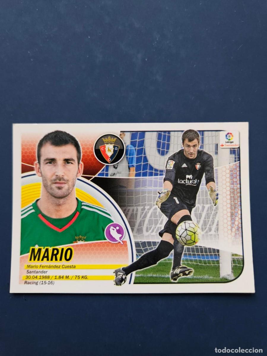 Fu&szlig;ball-Sticker: N&ordm; 2 MARIO OSASUNA LOGO NUEVO LIGA ESTE 16 17 2016 2017 SIN PEGAR NUNCA PEGADO