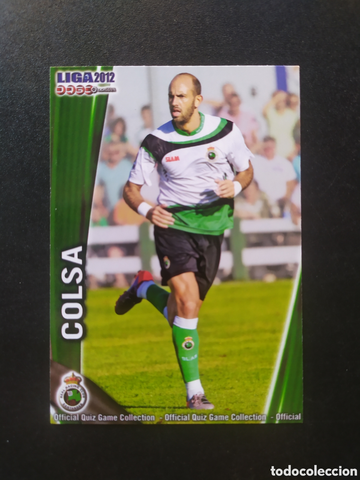 Cromos de f&uacute;tbol: Mundicromo fichas Liga 2011 2012 11 12 Colsa n&deg; 313 Racing Santander
