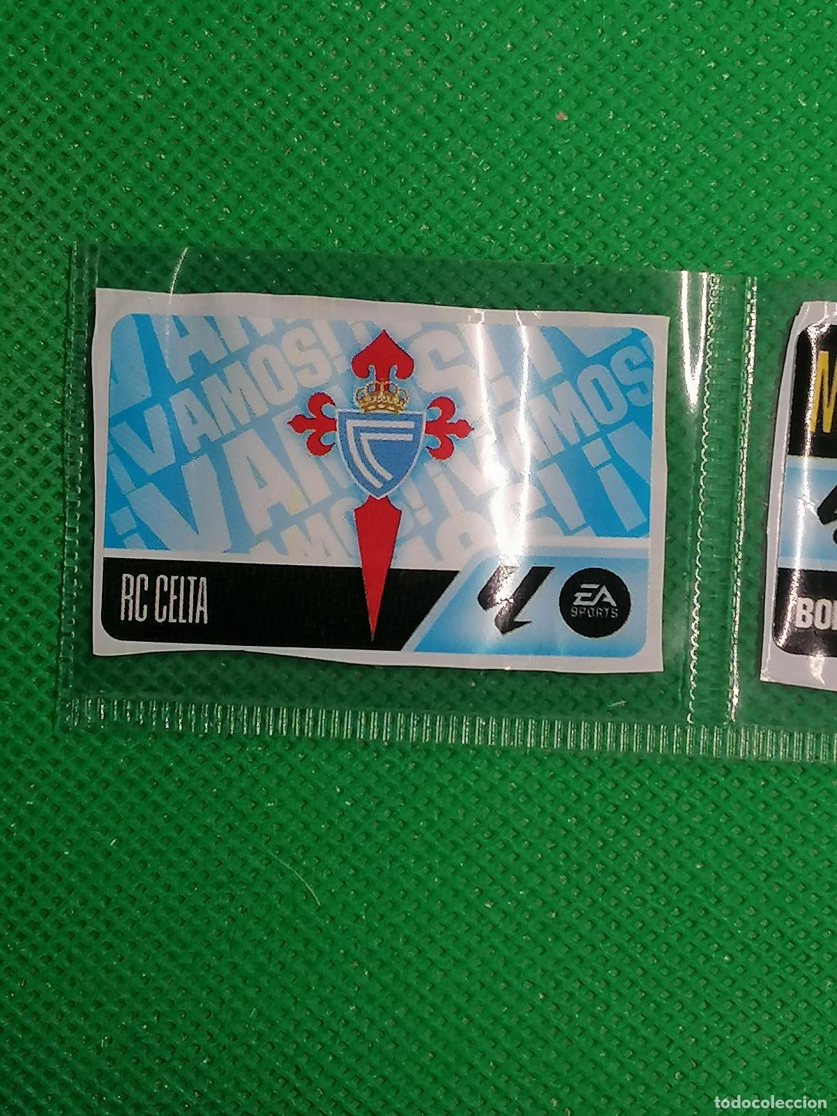 Cromos de f&uacute;tbol: ESCUDO CELTA CHICLES CHICLE SIN PEGAR ⚽ PANINI LIGA ESTE 26 27 2026 2027 ⚽